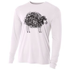 Black Sheepp Apparel Doodled With Texta Cooling Performance Long Sleeve Crew