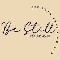 Be Still And Know That I Am God Christian Believers God Drawstring Bag
