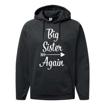 Big Sister Again Big Sister Performance Fleece Hoodie