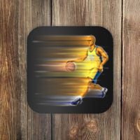 Basketball Sports Athlete Cutout Coaster