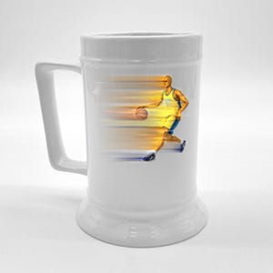 Basketball Sports Athlete Cutout Beer Stein