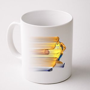 Basketball Sports Athlete Cutout Coffee Mug