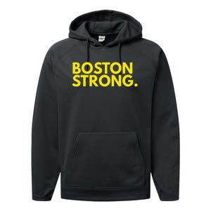 Boston Strong Athletic Performance Fleece Hoodie