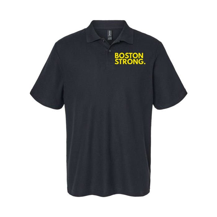 Boston Strong Athletic Softstyle Adult Sport Polo