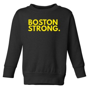 Boston Strong Athletic Toddler Sweatshirt