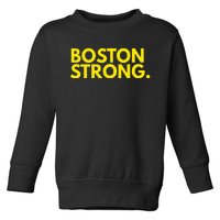 Boston Strong Athletic Toddler Sweatshirt