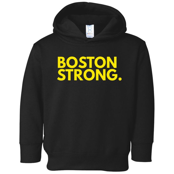 Boston Strong Athletic Toddler Hoodie