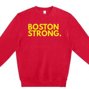 Boston Strong Athletic Premium Crewneck Sweatshirt