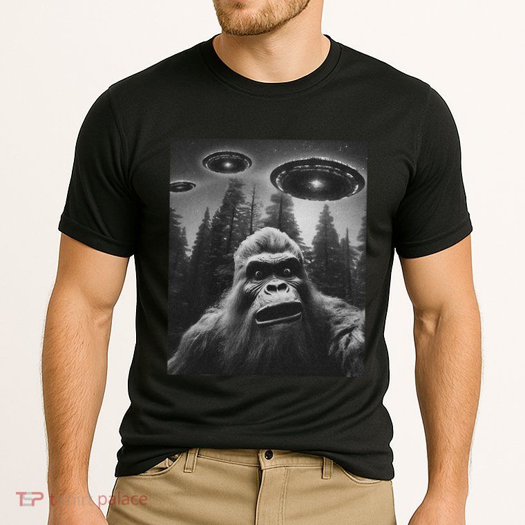 Bigfoot Sasquatch Alien Ufo Performance Shirt