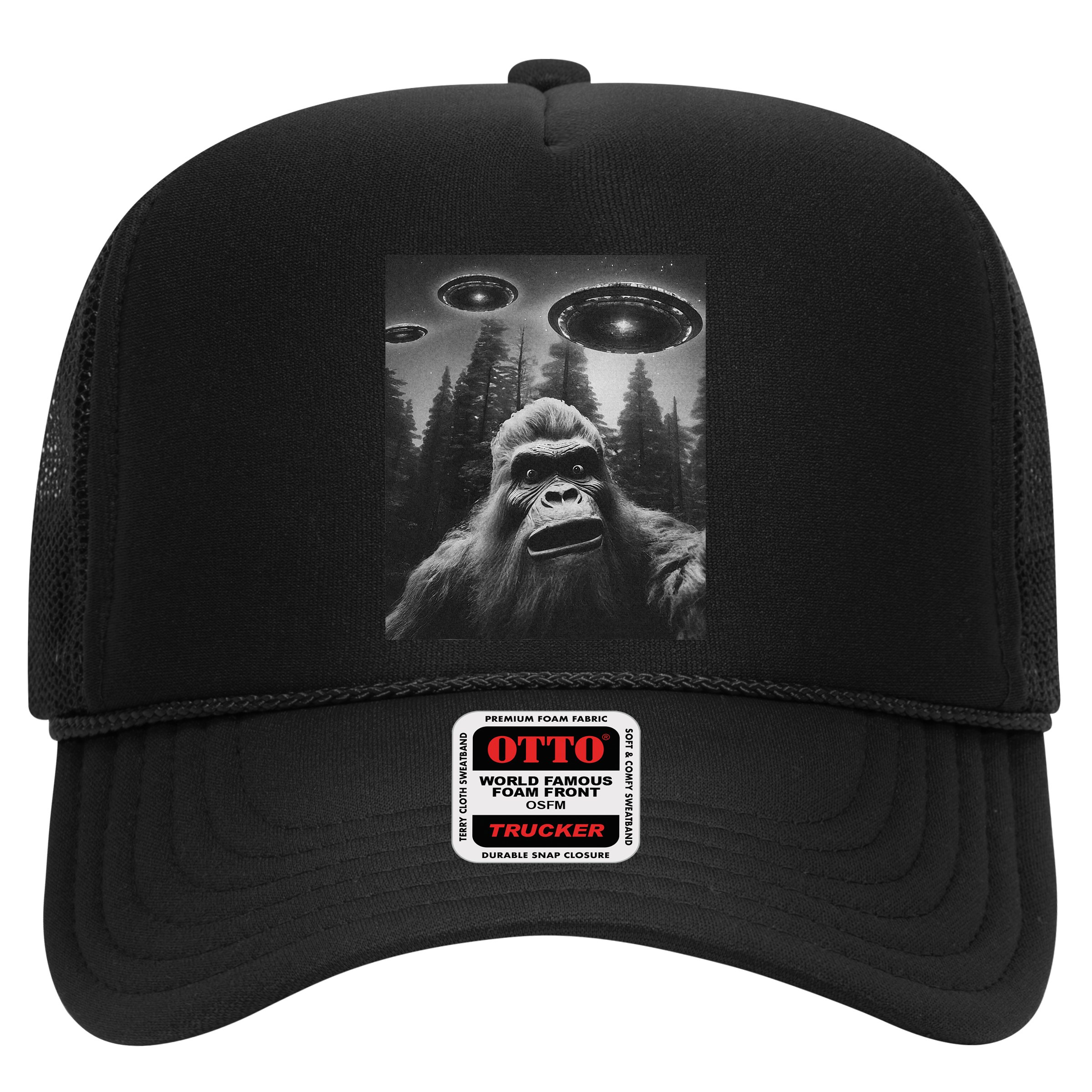 Bigfoot Sasquatch Alien Ufo Hat