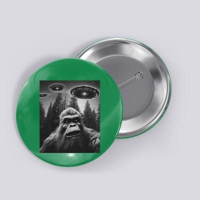 Bigfoot Sasquatch Alien Ufo Button