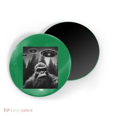 Bigfoot Sasquatch Alien Ufo Magnet