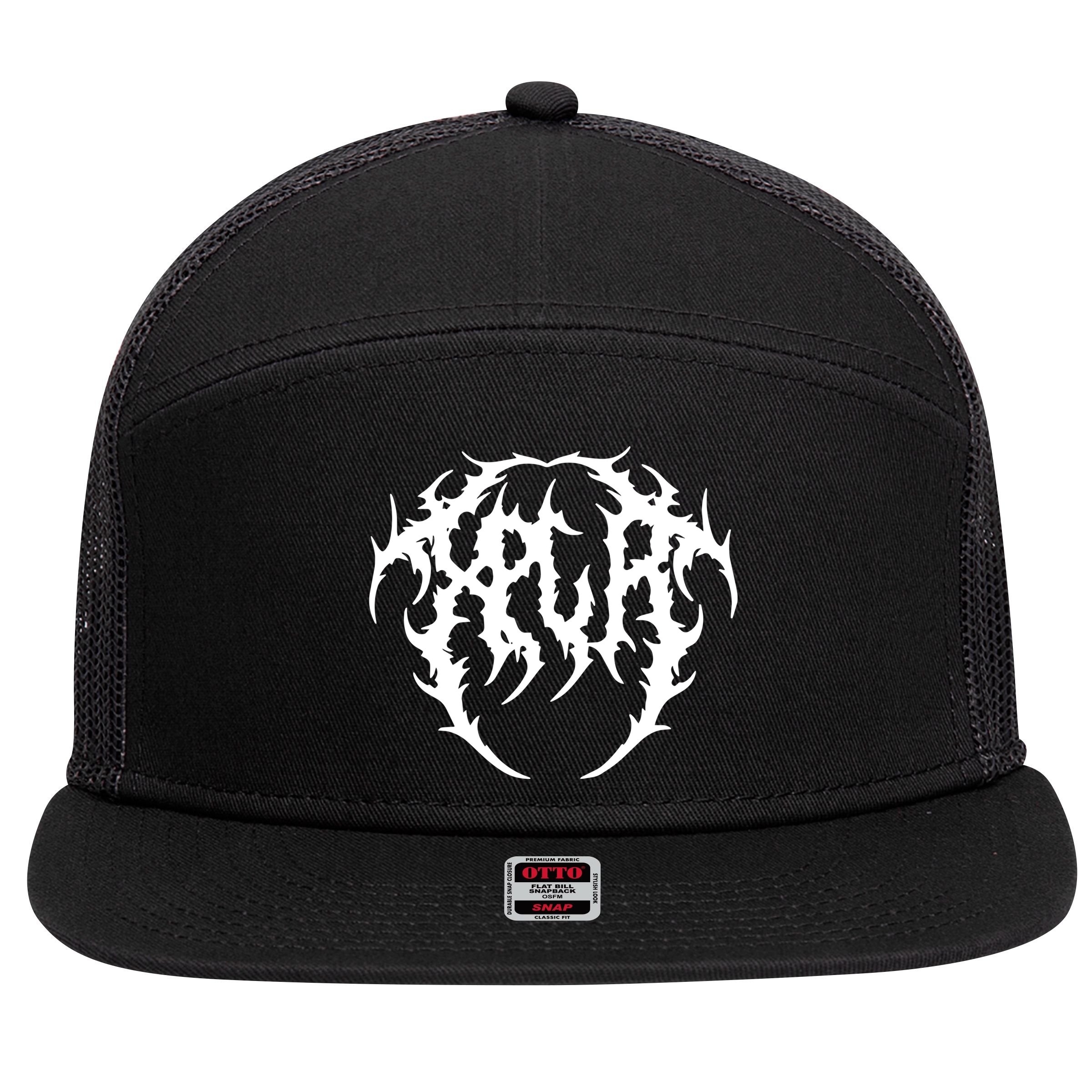 By Sam And Colby Metal 7 Panel Mesh Trucker Snapback Hat
