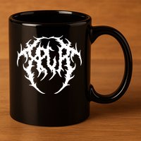 By Sam And Colby Metal 11oz C Handle Ceramic Mug