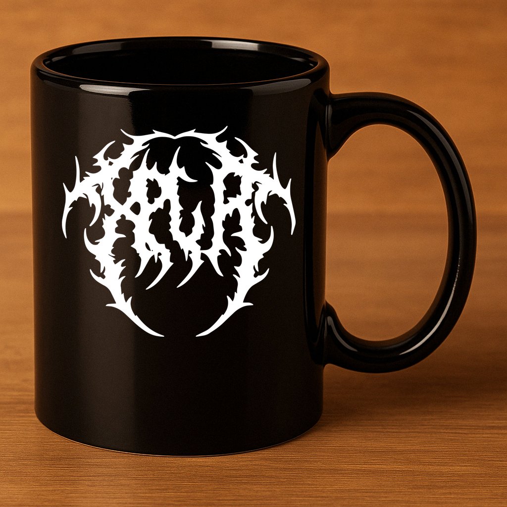 By Sam And Colby Metal 11oz C Handle Ceramic Mug