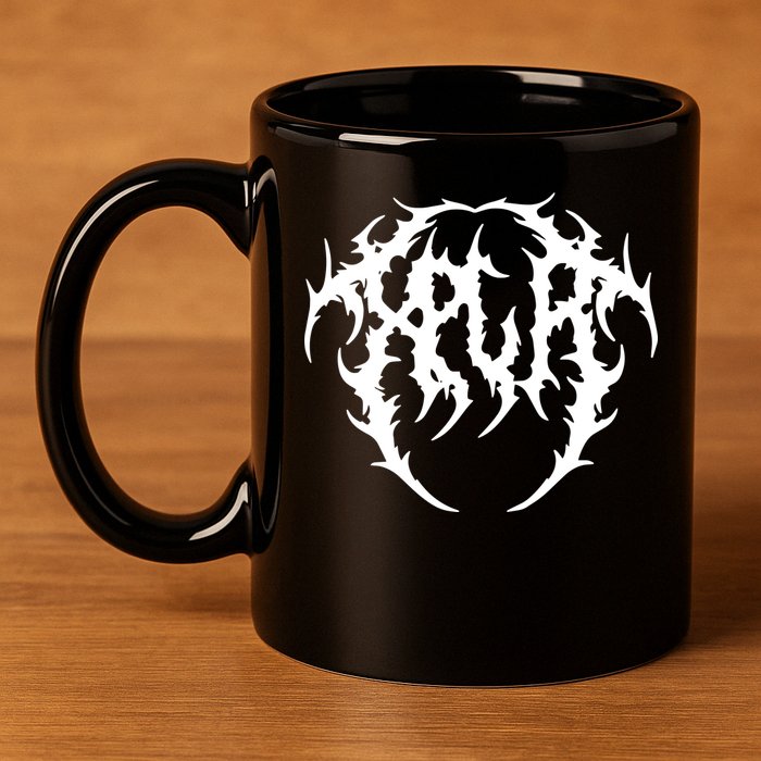 By Sam And Colby Metal 11oz C Handle Ceramic Mug