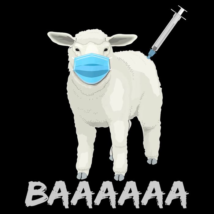 Baaaa Sheeple Anti Mask & Vaccine Impact Tech Backpack