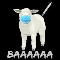 Baaaa Sheeple Anti Mask & Vaccine Drawstring Bag