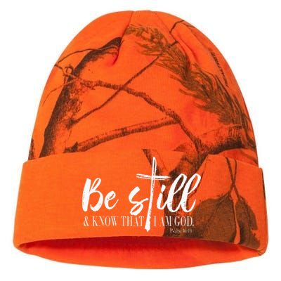 Be Still And Know That I Am God Psalm 46 10 Kati Licensed 12" Camo Beanie