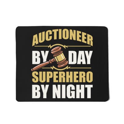 Bidding Sales Auction Auctioneer Mousepad