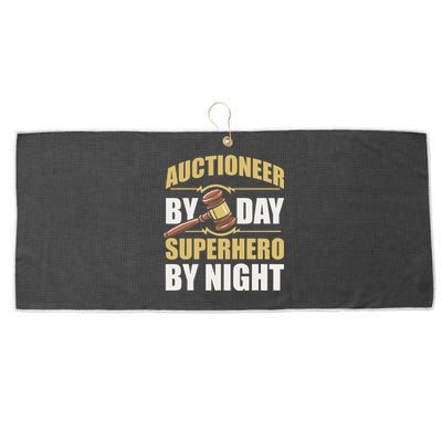 Bidding Sales Auction Auctioneer Large Microfiber Waffle Golf Towel