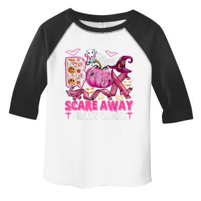 Boo Scare Away Breast Cancer Pink Ribbon Spider Halloween Toddler Fine Jersey T-Shirt