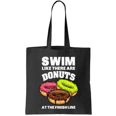 Best Swimming Art For Swimmer Donut Lover Swimming Bag