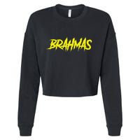 Brahmas San Antonio Show Your Support Brahmas Cropped Pullover Crew