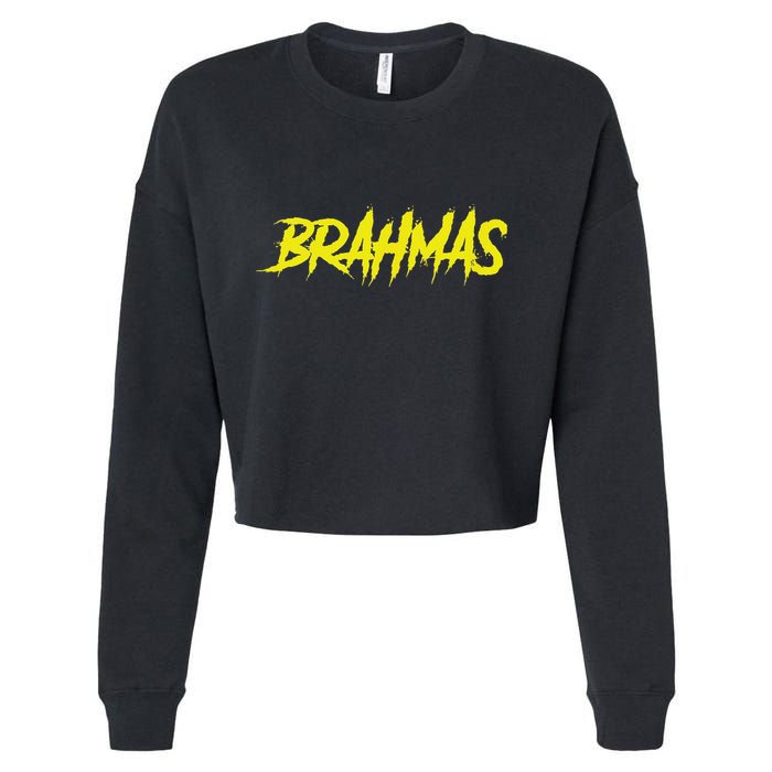 Brahmas San Antonio Show Your Support Brahmas Cropped Pullover Crew
