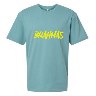 Brahmas San Antonio Show Your Support Brahmas Sueded Cloud Jersey T-Shirt