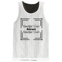 Beautiful Souls Attract Beautiful Souls For Women Summer Mesh Reversible Basketball Jersey Tank