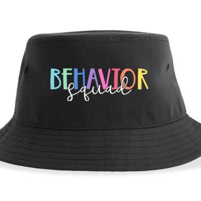 BEHAVIOR SQUAD ABA Therapist RBT Therapy Behaviour Team Sustainable Bucket Hat