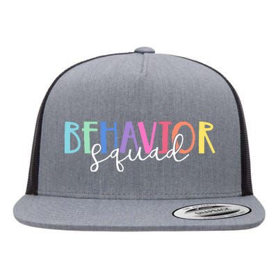 BEHAVIOR SQUAD ABA Therapist RBT Therapy Behaviour Team Flat Bill Trucker Hat