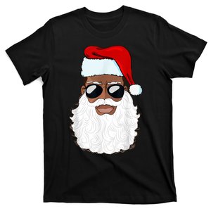 Black Santa African American T-Shirt