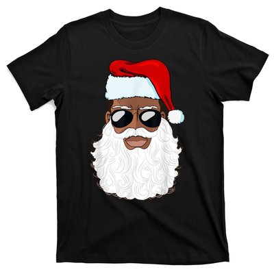 Black Santa African American T-Shirt