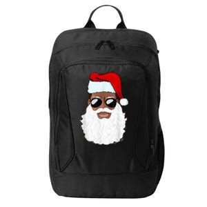 Black Santa African American City Backpack