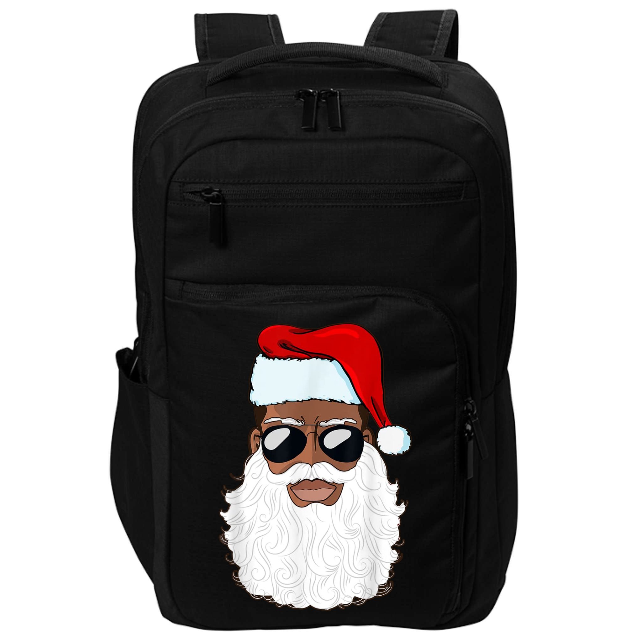 Black Santa African American Impact Tech Backpack