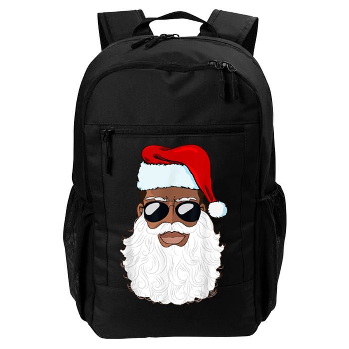 Black Santa African American Daily Commute Backpack