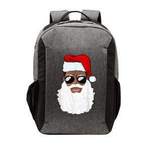 Black Santa African American Vector Backpack