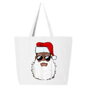 Black Santa African American 25L Jumbo Tote