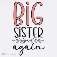 Big Sister Again Pregnancy and Birth Announcement Flatbill Hat