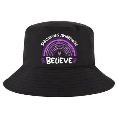 Believe Sarcoidosis Awareness Month Gift Sarcoidosis Cute Gift Cool Comfort Performance Bucket Hat