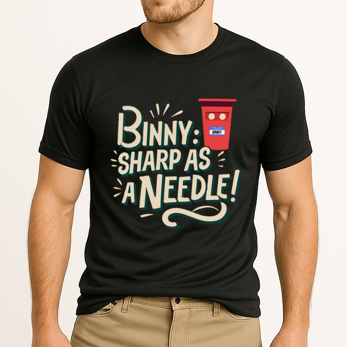 Binny Sharp As A Needle Kensington Avenue Camera Club Cooling Performance Crew T-Shirt