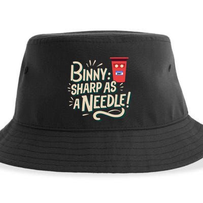 Binny Sharp As A Needle Kensington Avenue Camera Club Sustainable Bucket Hat