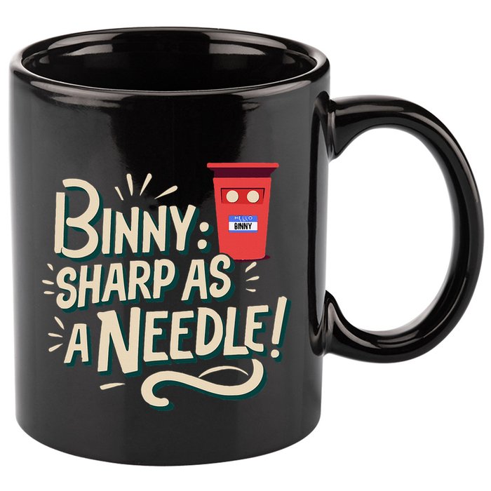 Binny Sharp As A Needle Kensington Avenue Camera Club 11oz C Handle Ceramic Mug