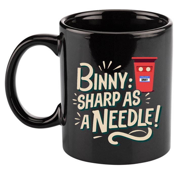Binny Sharp As A Needle Kensington Avenue Camera Club 11oz C Handle Ceramic Mug