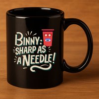Binny Sharp As A Needle Kensington Avenue Camera Club 11oz C Handle Ceramic Mug