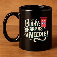 Binny Sharp As A Needle Kensington Avenue Camera Club 11oz C Handle Ceramic Mug