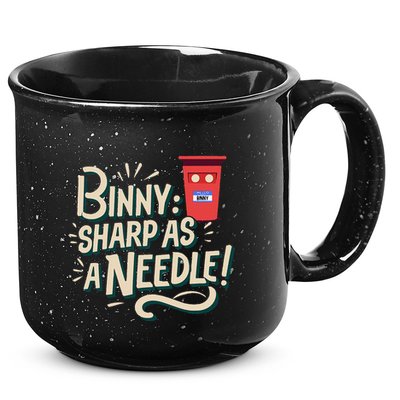 Binny Sharp As A Needle Kensington Avenue Camera Club 15oz Campfire Ceramic Mug