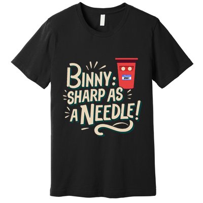 Binny Sharp As A Needle Kensington Avenue Camera Club Premium T-Shirt